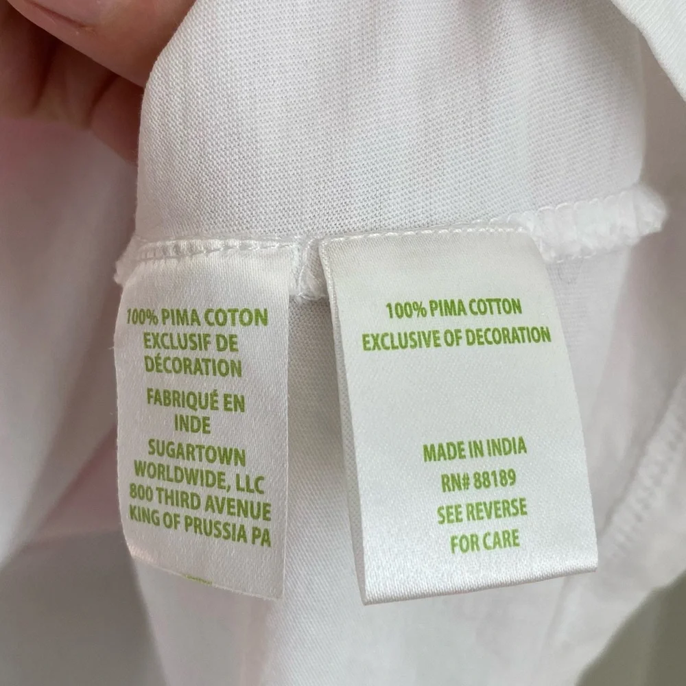 Lilly Pulitzer Idara One-shoulder Top Resort White XL Beach Vacation Tropical - Picture 13 of 13